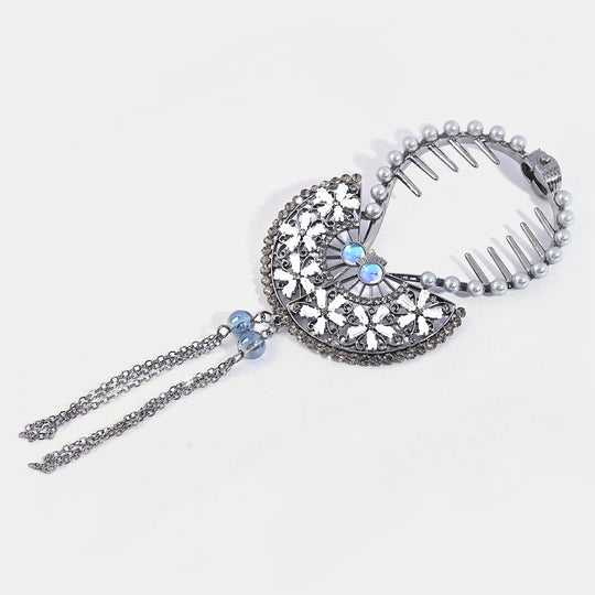 Fancy Girls Ponytail Hair Claw Clip