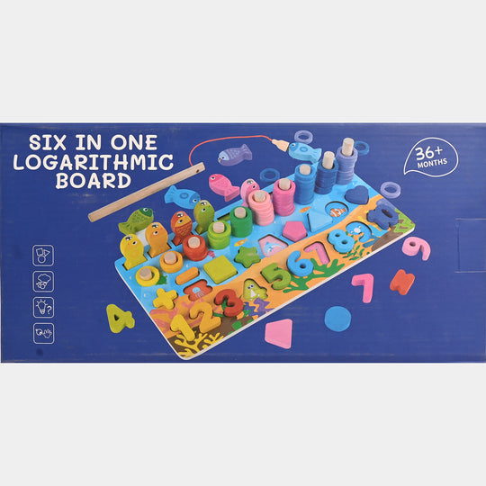Education Wooden Stacking Montessori Puzzle Set for Kids