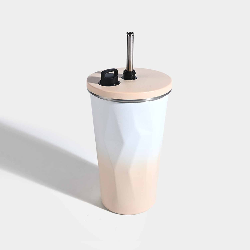 Vacuum Insulated Stainless Steel Tumbler with Straw