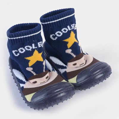 Infant Soft Rubber Skidder Footwear