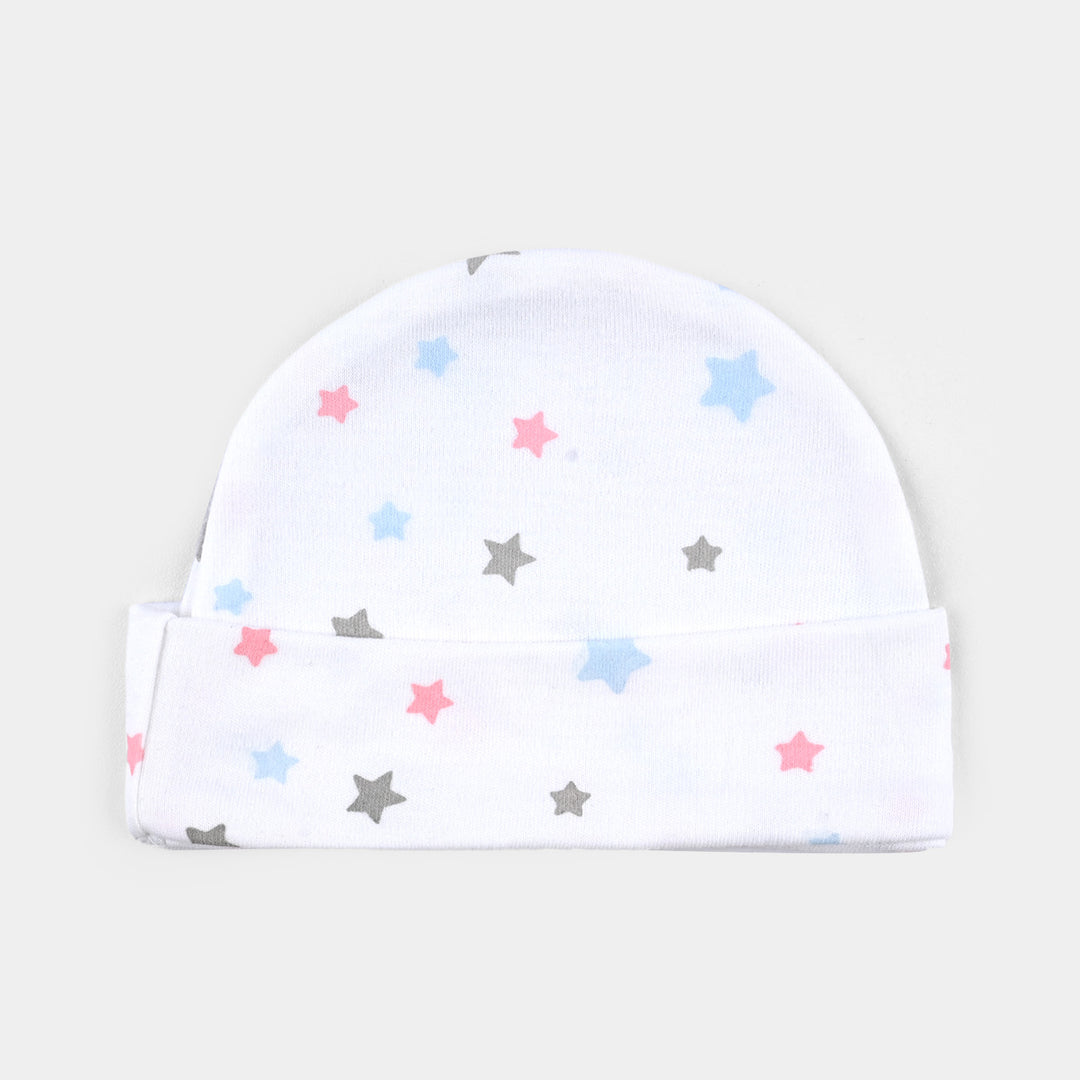 Pack OF 3 Infant Cotton Cap Set