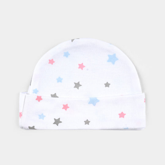 Pack OF 3 Infant Cotton Cap Set