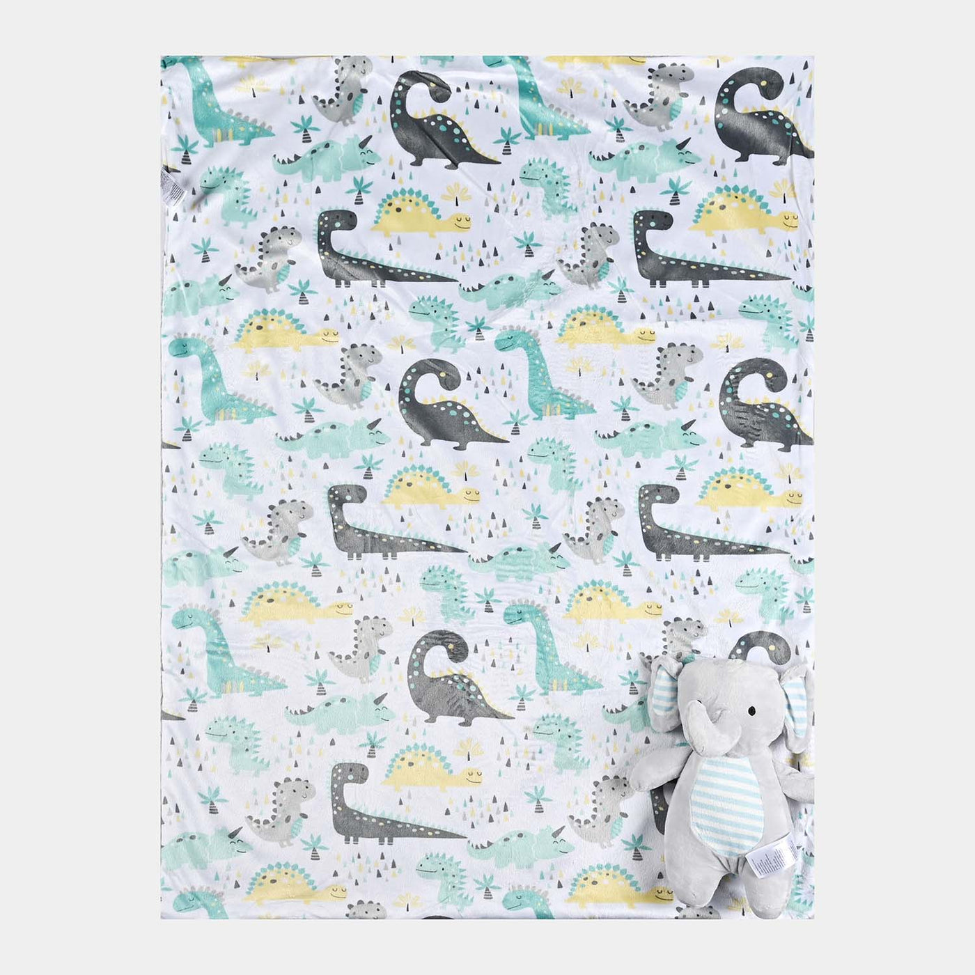 Cute Baby Blanket With Stuff Toy