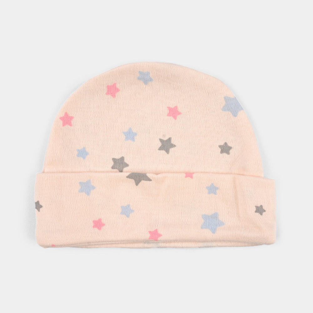 Pack OF 3 Infant Cotton Cap Set