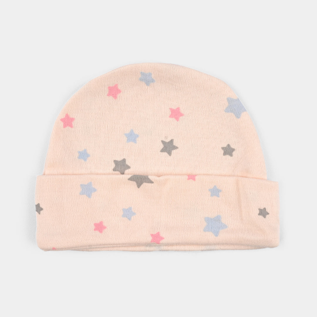 Pack OF 3 Infant Cotton Cap Set
