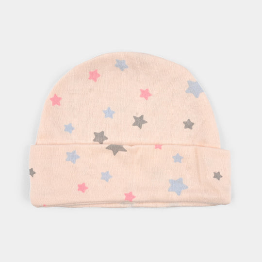 Pack OF 3 Infant Cotton Cap Set