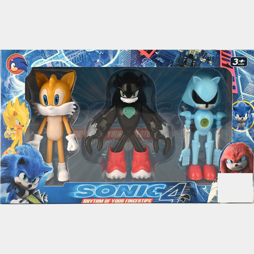 Character Hedgehog Action Figure Set