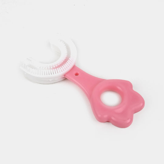 U-Shaped Silicone Toothbrush