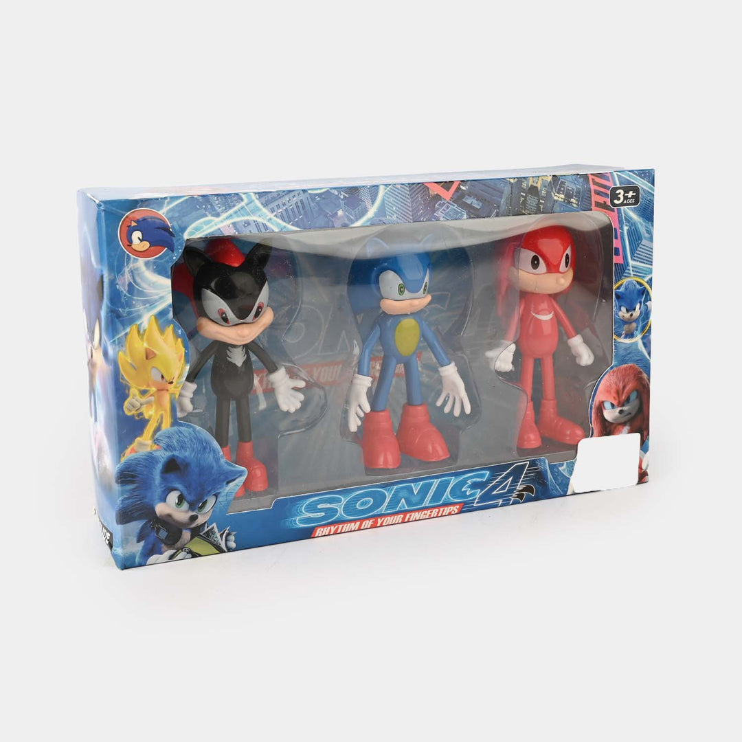 Character Hedgehog Action Figure Set