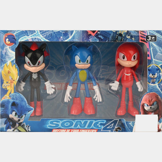 Character Hedgehog Action Figure Set