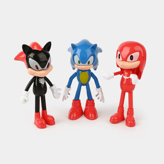 Character Hedgehog Action Figure Set