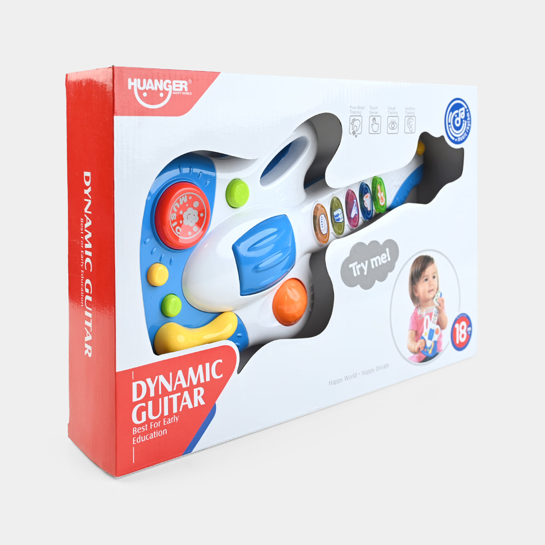 Kids Electric Guitar With Light & Music Toy