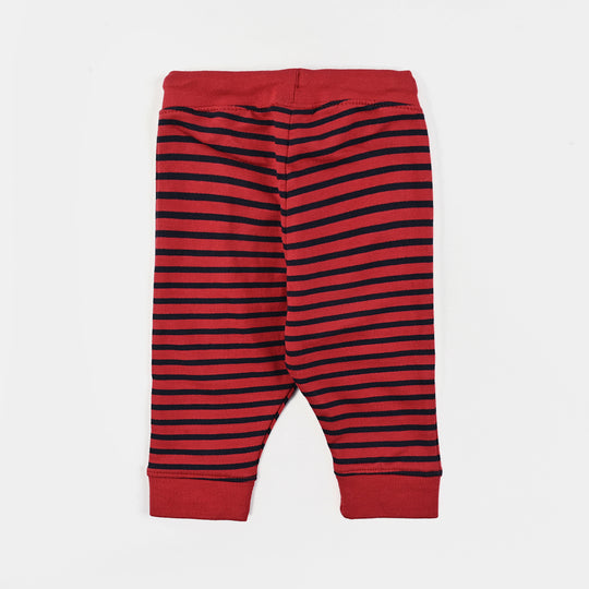 Infant Boys Jersey/Terry 2 Piece Smile All Day-Salsa