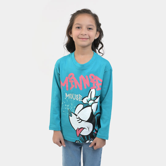 Girls Cotton T-Shirt F/S Character - Capri Breeze