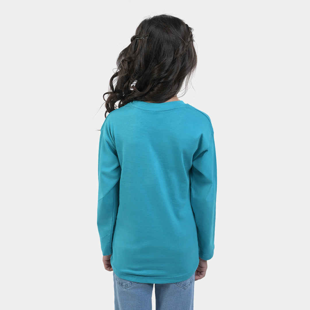 Girls Cotton T-Shirt F/S Character - Capri Breeze