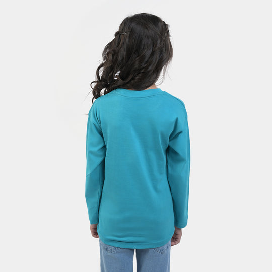 Girls Cotton T-Shirt F/S Character - Capri Breeze