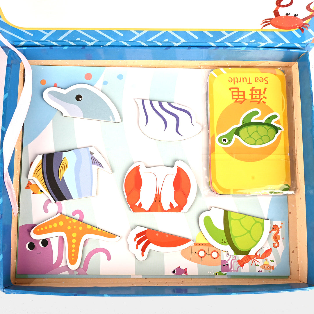 Underwater World Magnetic Puzzle and Board