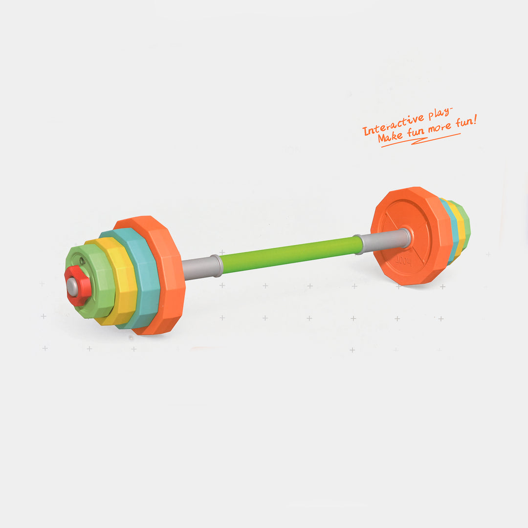 Athletic Barbell Adjustable Toy Barbell / Children's Fitness Set