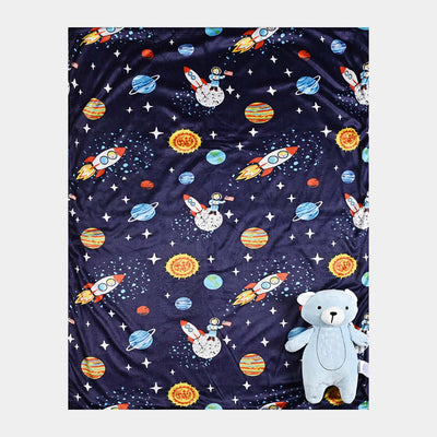 Cute Baby Blanket With Stuff Toy