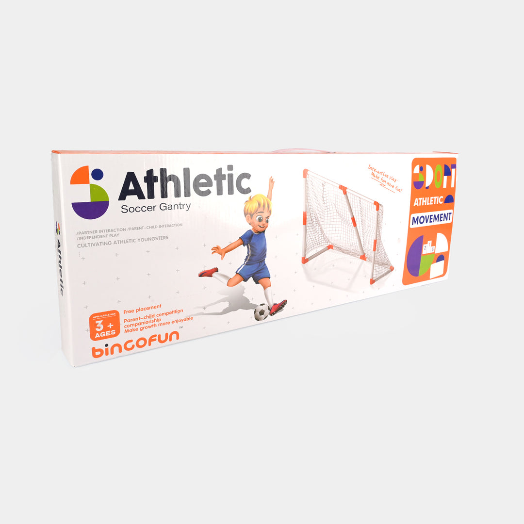 Athletic Sport Soccer Gantry Play Set
