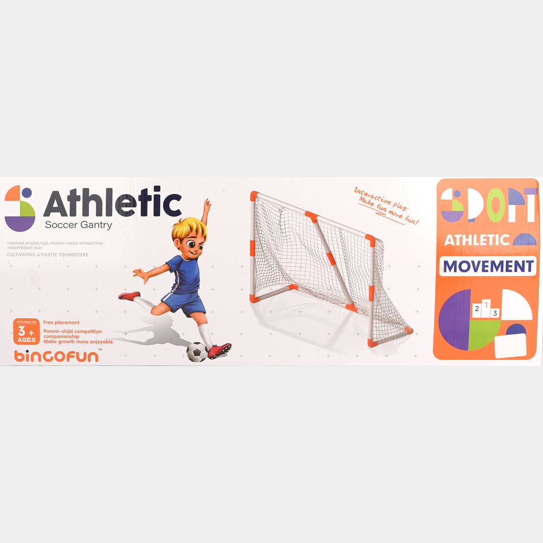 Athletic Sport Soccer Gantry Play Set
