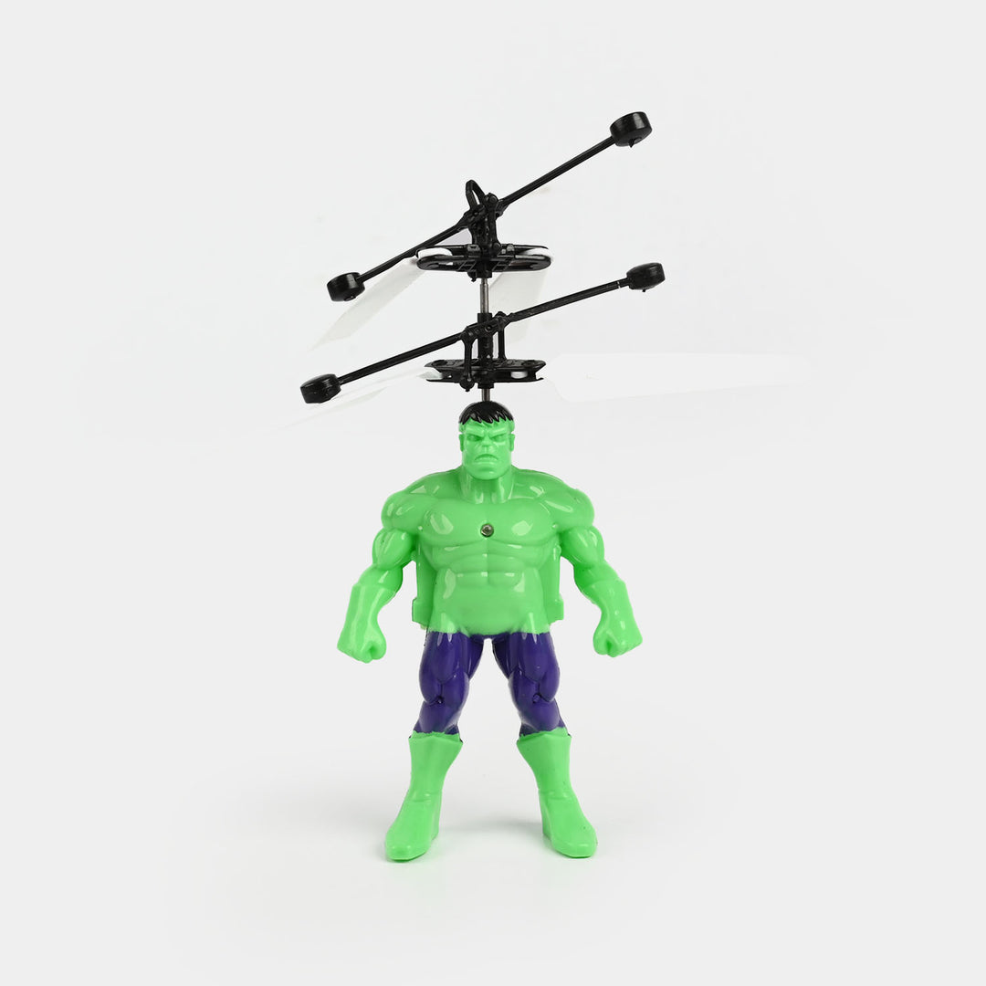Flying Superhero Aircraft for Kids - Green