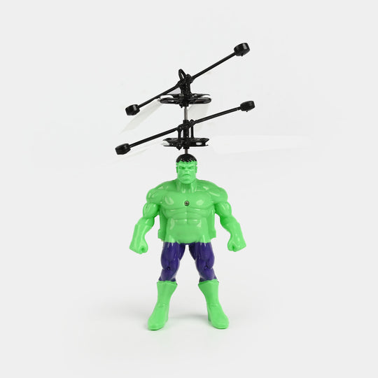 Flying Superhero Aircraft for Kids - Green