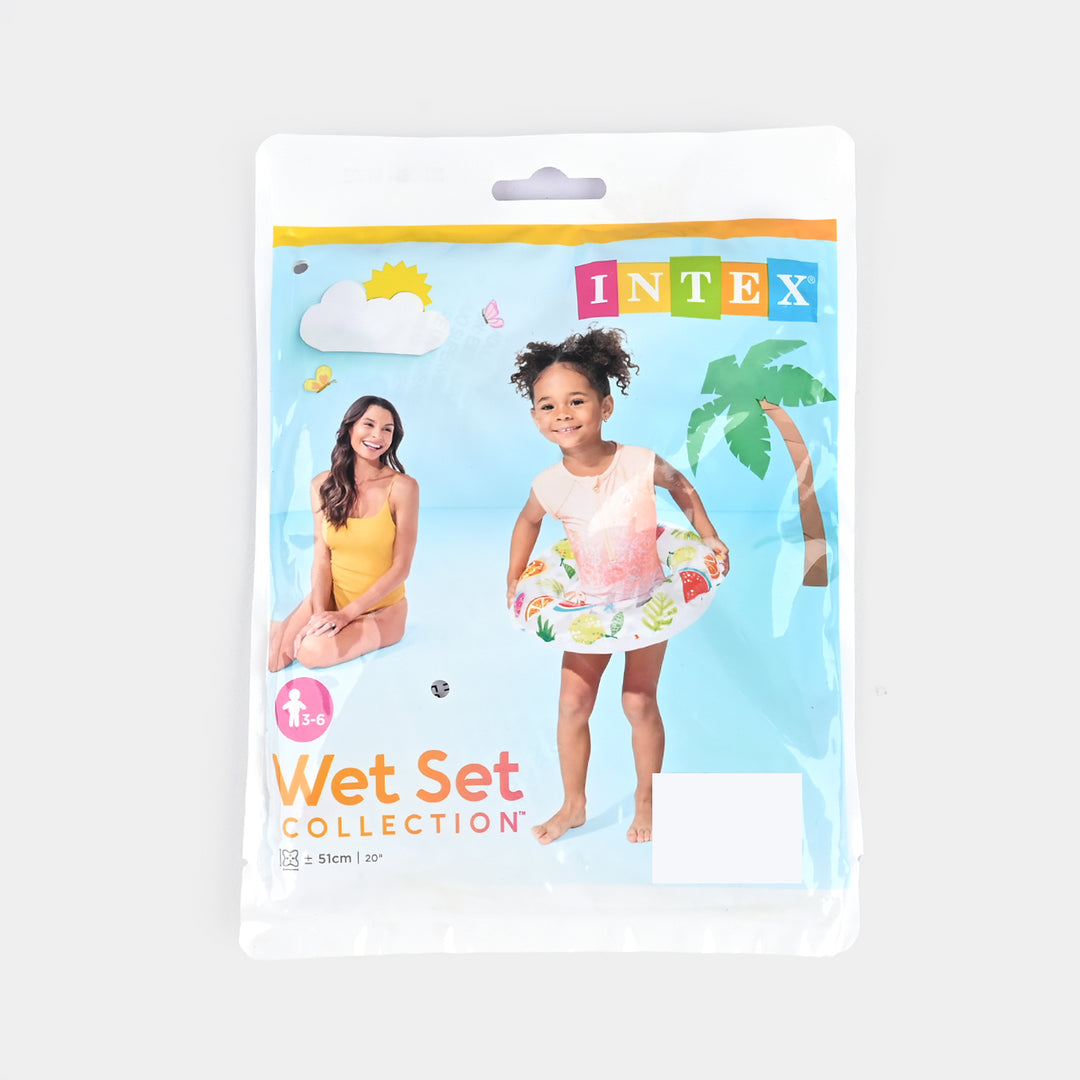 Intex Lively Print Inflatable Swim Ring
