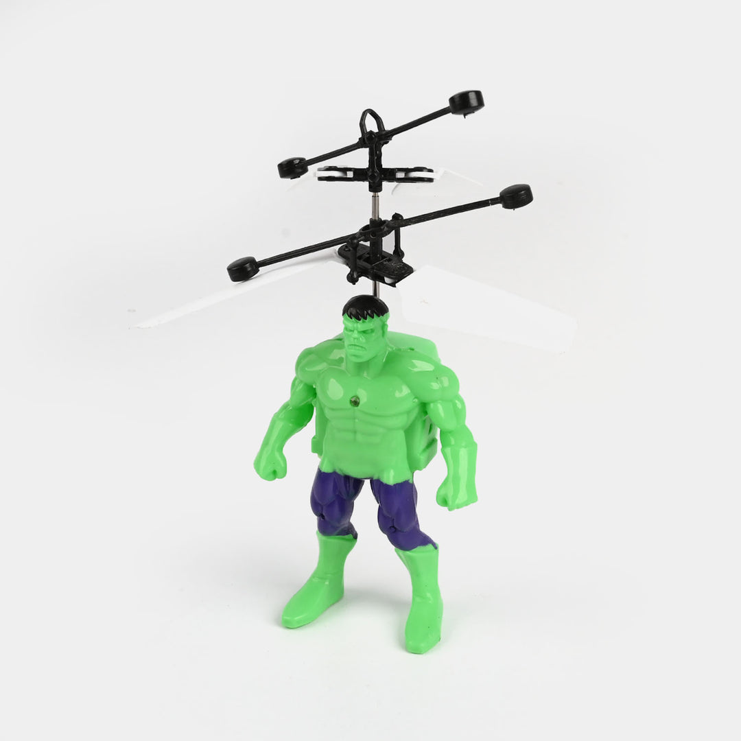 Flying Superhero Aircraft for Kids - Green