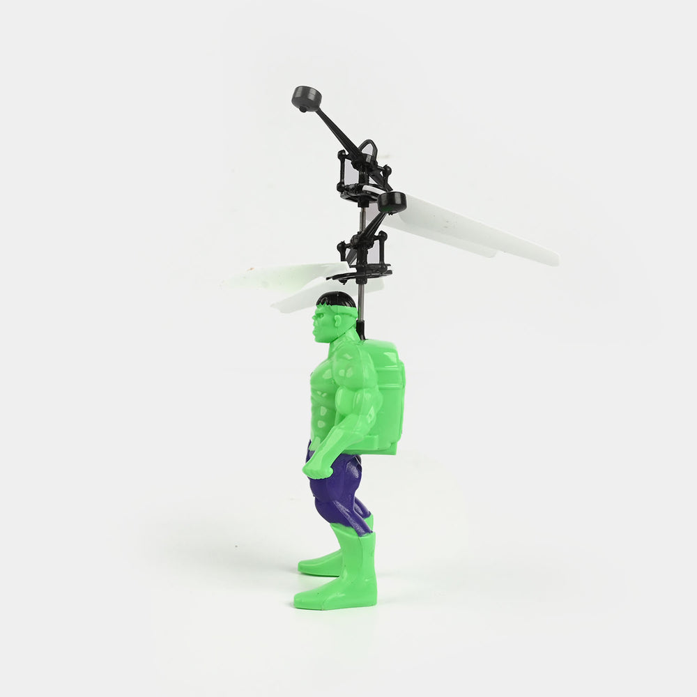 Flying Superhero Aircraft for Kids - Green