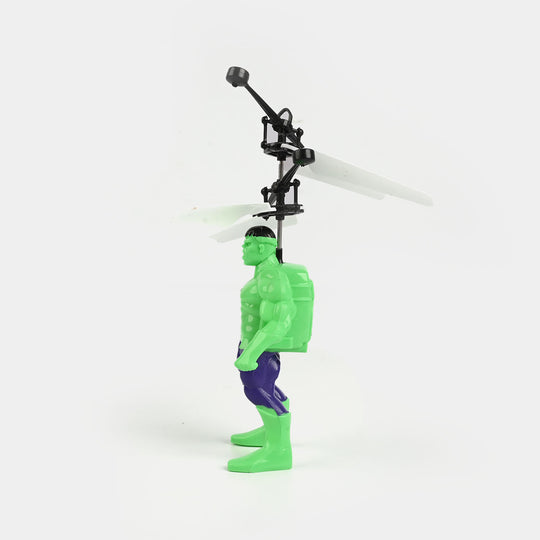 Flying Superhero Aircraft for Kids - Green