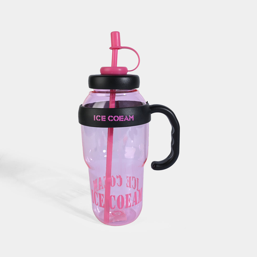 Ice Cream Themed Plastic Water Bottle