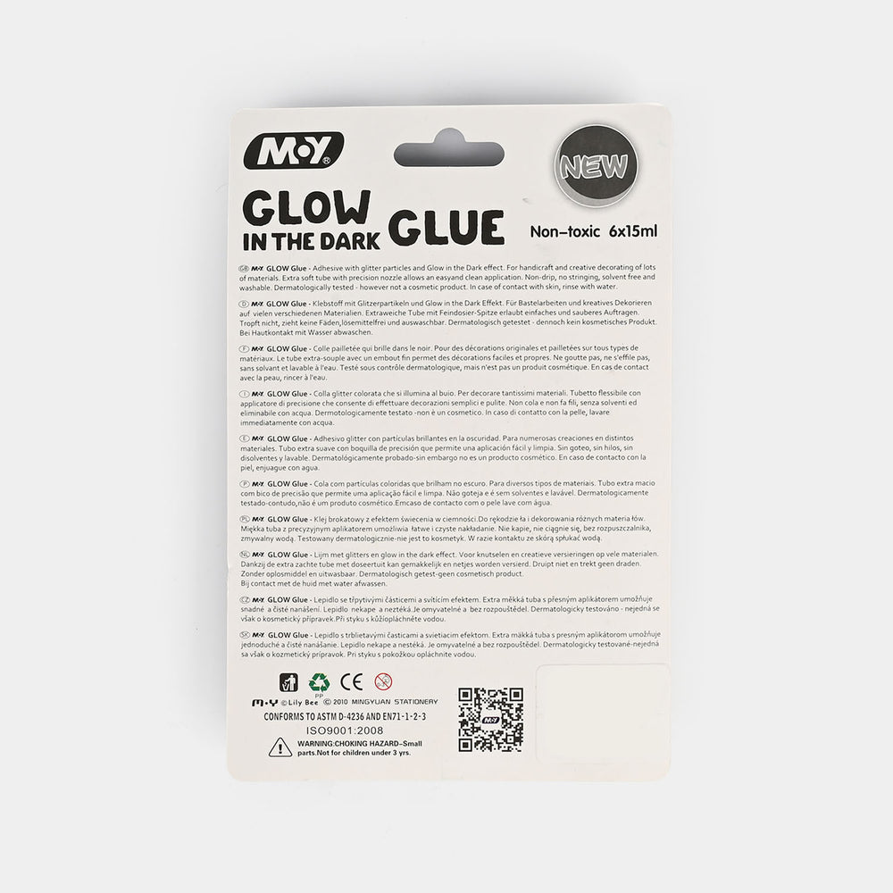 Glitter Glue Pack of 6