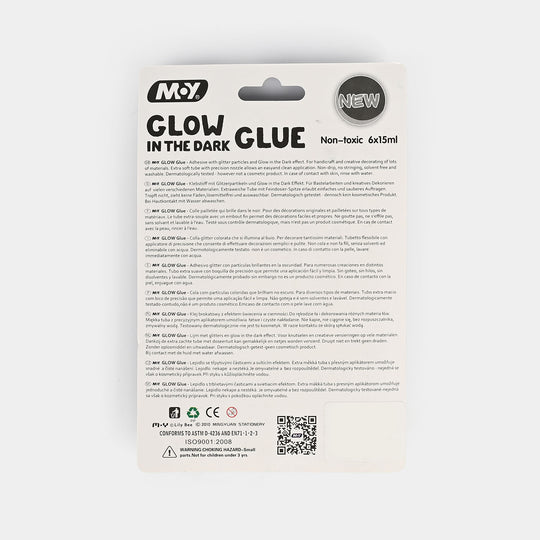 Glitter Glue Pack of 6