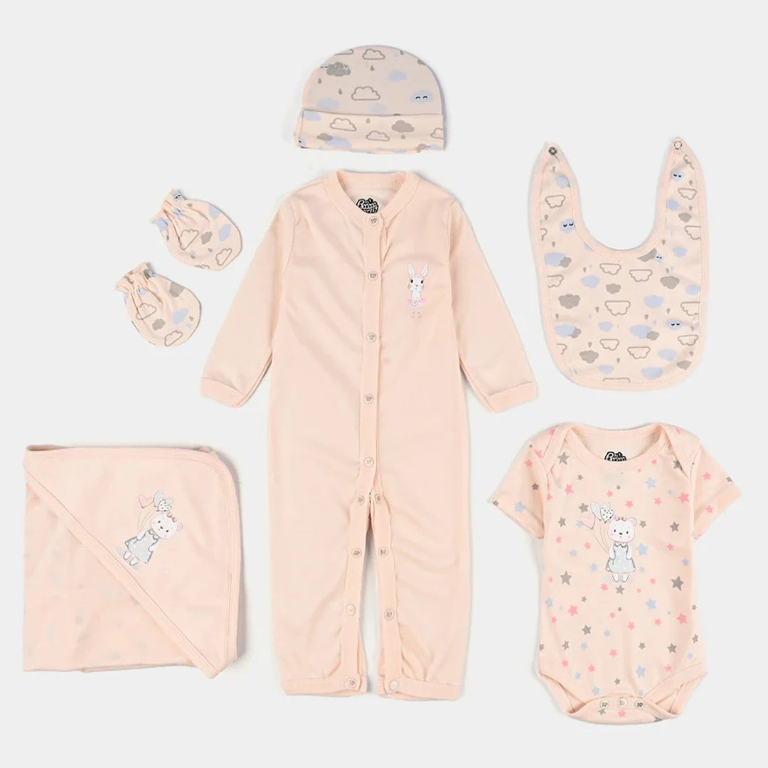 Baby Starter Set Pack Of 6Pcs | 0-3M