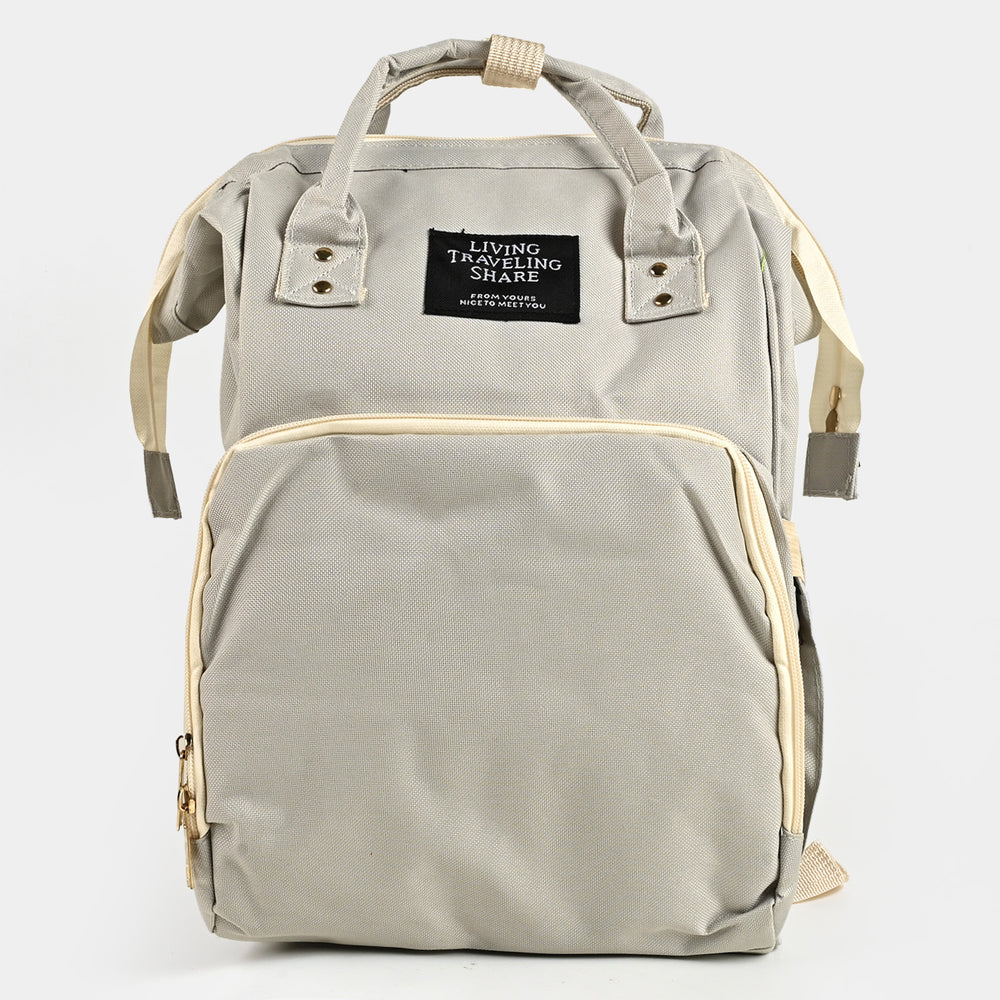 Baby Care Mother Backpack | GREY