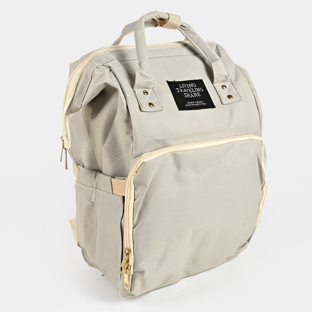 Baby Care Mother Backpack | GREY