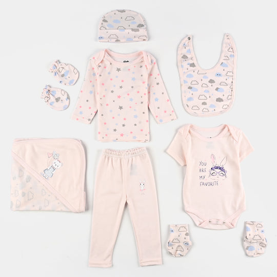 Baby Starter Set Pack Of 8Pcs | 0-3M