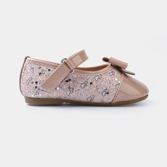 Girls Pumps ES-14-Peach