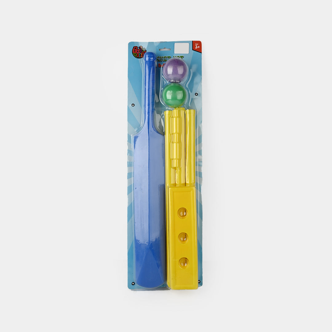 Kids Cricket Training Plastic Bat Ball Set