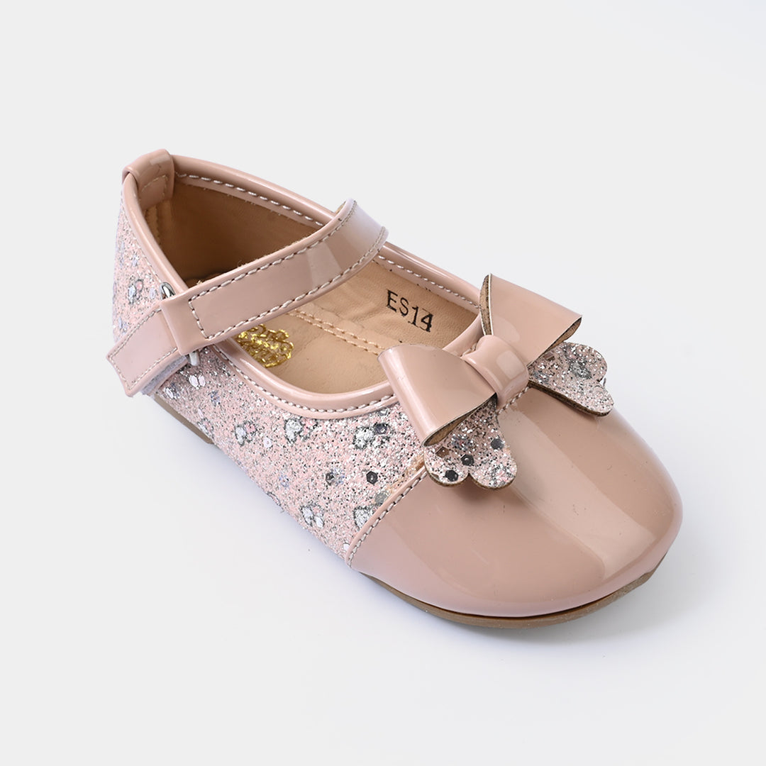 Girls Pumps ES-14-Peach