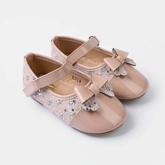 Girls Pumps ES-14-Peach
