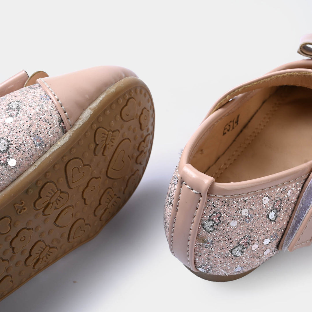 Girls Pumps ES-14-Peach