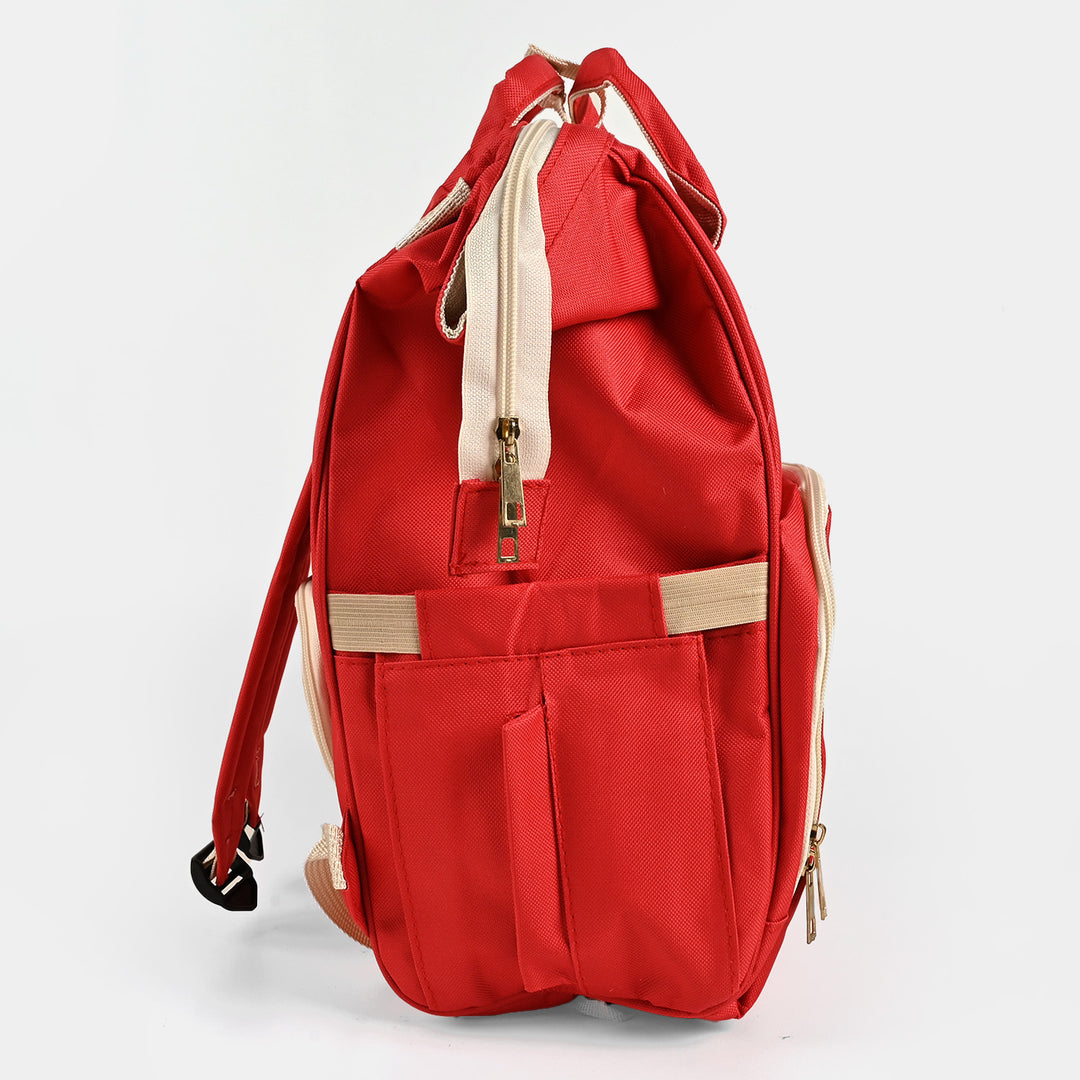 Baby Care Mother Backpack | Red