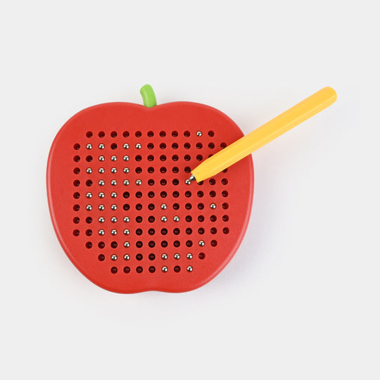 Apple Shaped Magnetic Drawing Board Sketch Pad for Kids