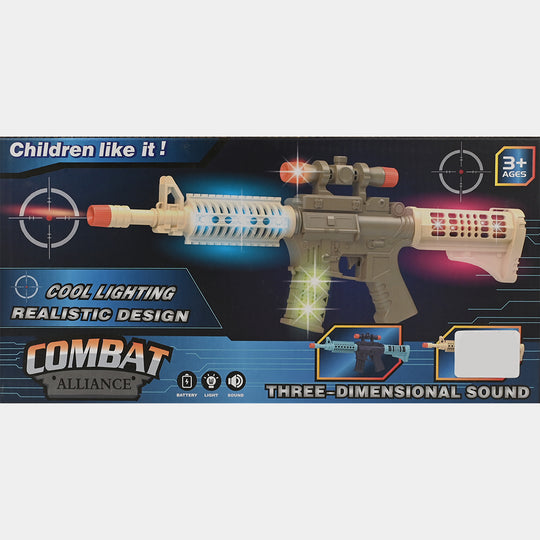 Electric Musical Target Light and Sound Toy