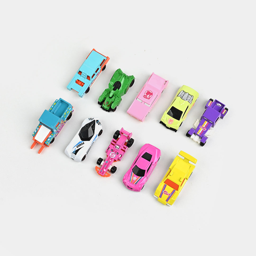 Mini Alloy Cars 10Pcs Set