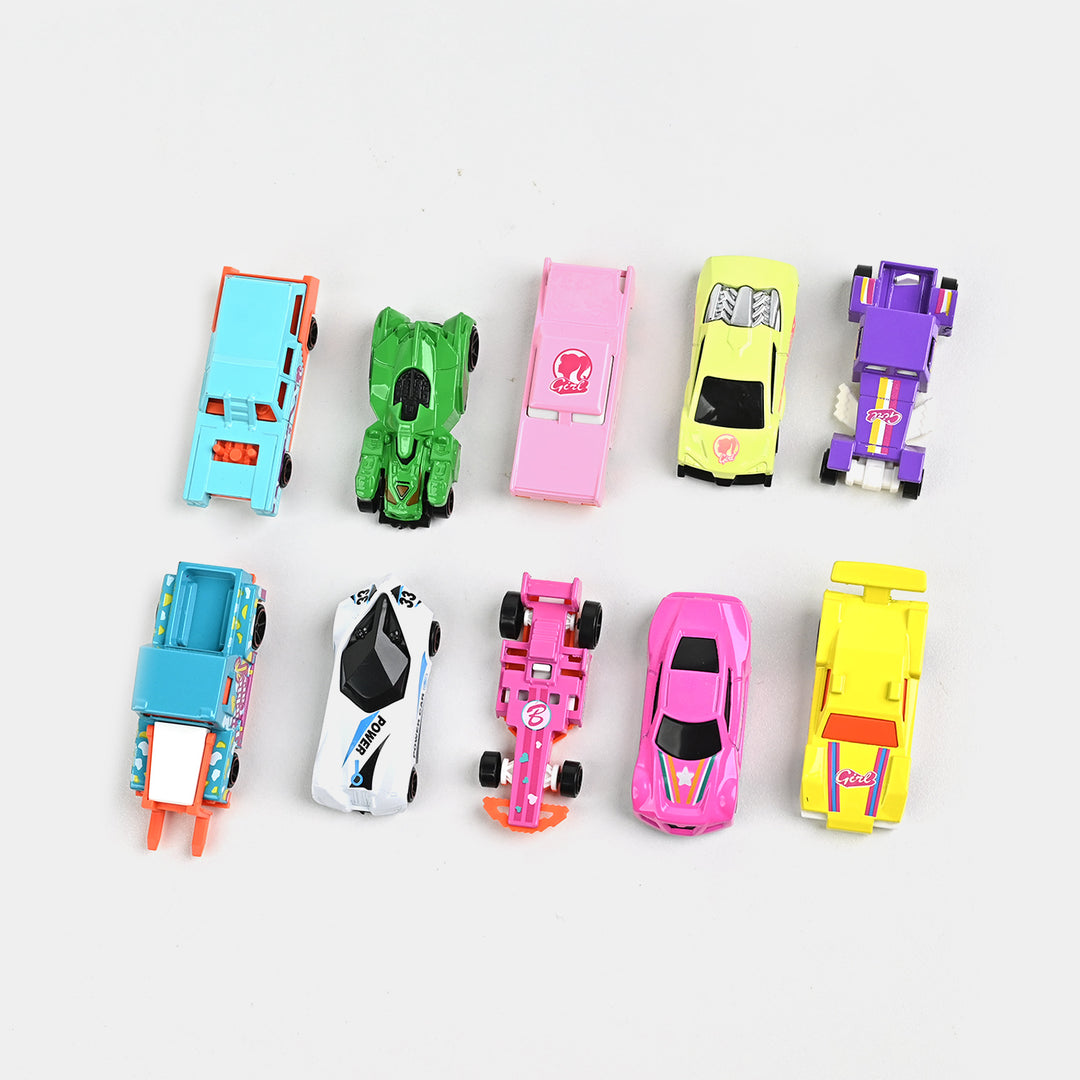 Mini Alloy Cars 10Pcs Set