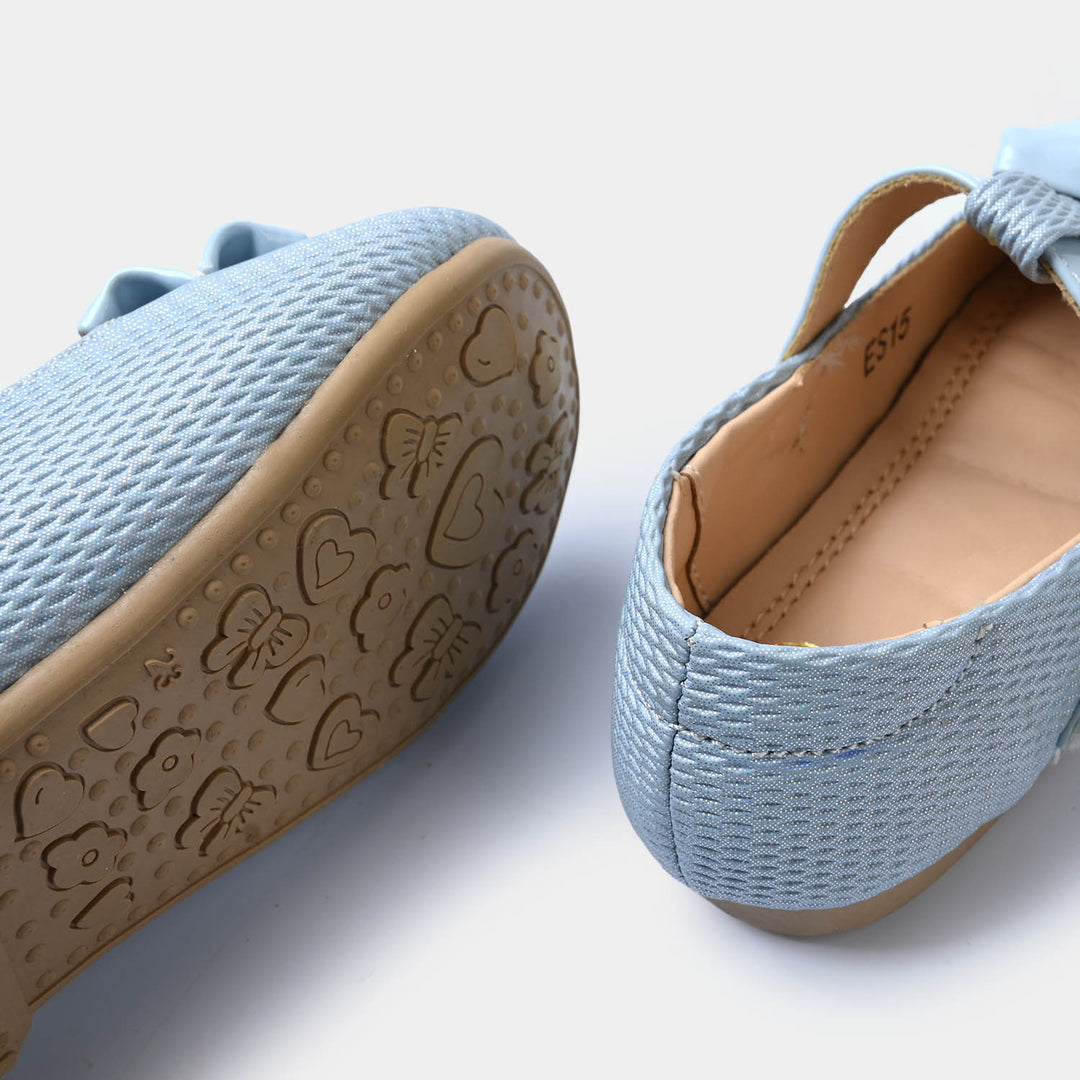 Girls Pumps ES-15-BLUE