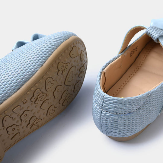 Girls Pumps ES-15-BLUE